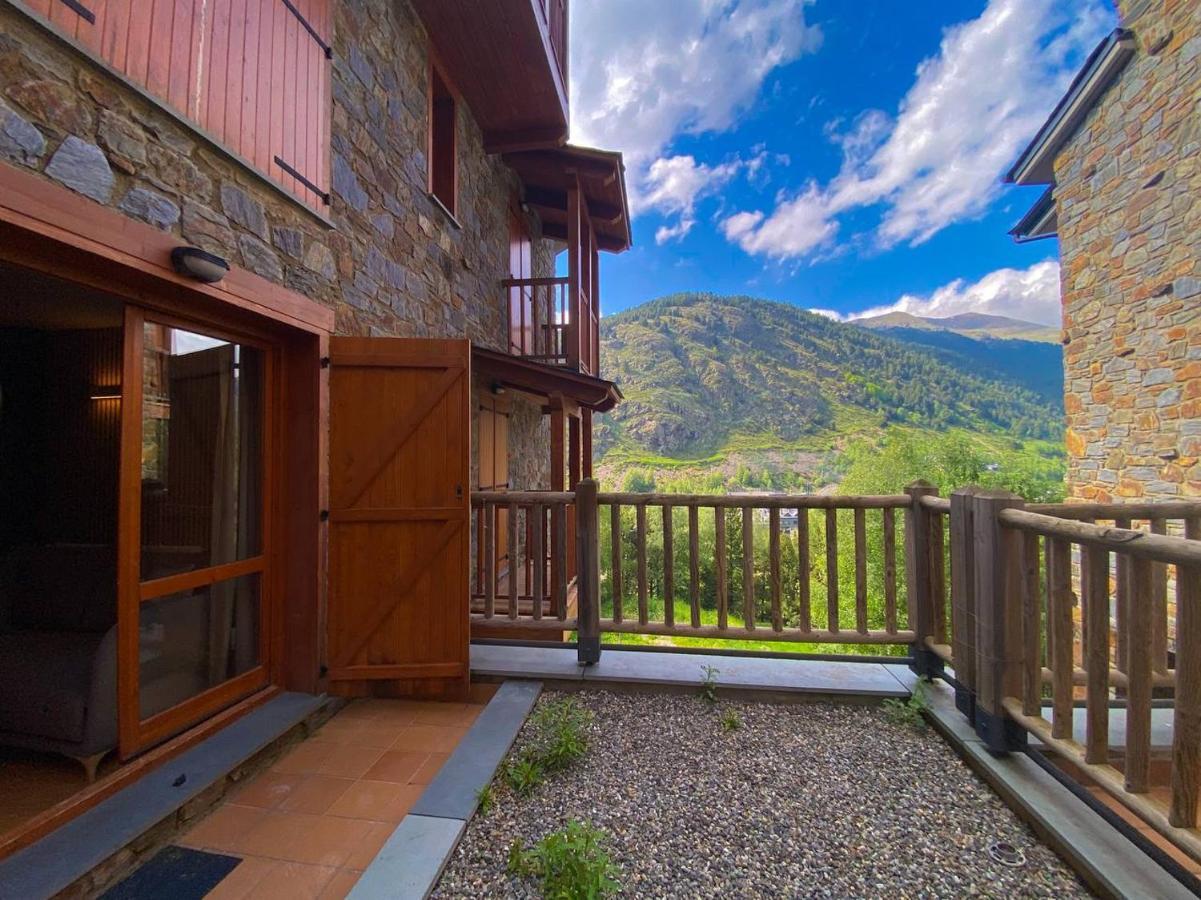 Naturaleza En Soldeu - Disfruta En Familia De Terraza Con Vistas - Parking Gratis Canillo Exterior foto